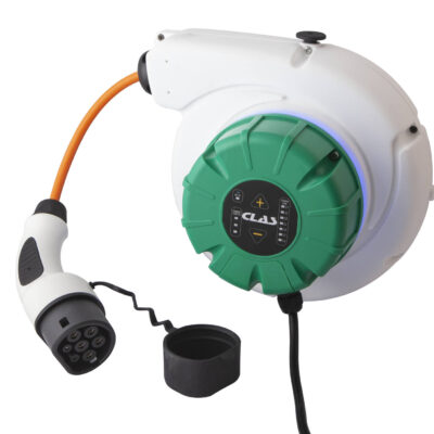 Enrouleur wallbox wifi pour alimentation vehicule électrique type1 - OE 2001 - CLAS Equipements