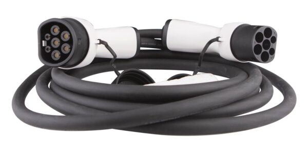 Cable de recharge t2-t2 7.4kw 5m- OE 2041 - CLAS Equipements – Image 2