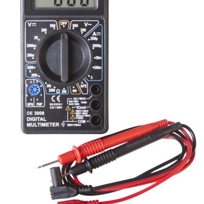 Multimètre digital cat.1 - OE 3008BL - CLAS Equipements