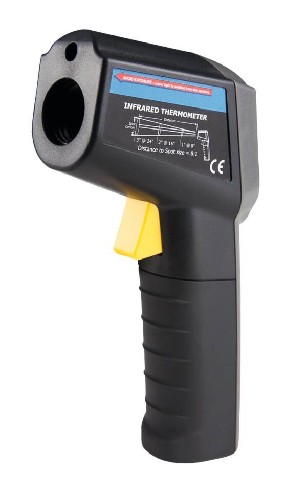 Thermomètre infrarouge -38°/520° - OE 5036 - CLAS Equipements