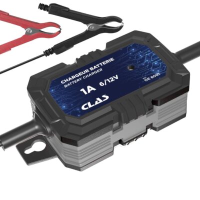 Chargeur de batterie 1A - OE 8001 - CLAS Equipements