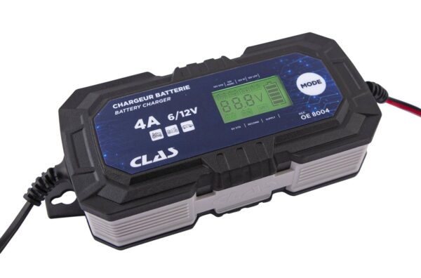 Chargeur de batterie 4A - OE 8004 - CLAS Equipements – Image 3