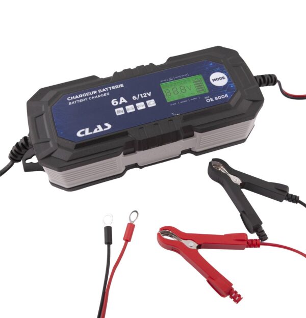 Chargeur de batterie 6A - OE 8006 - CLAS Equipements