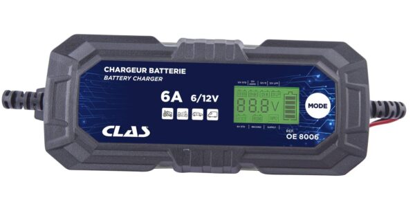 Chargeur de batterie 6A - OE 8006 - CLAS Equipements – Image 4