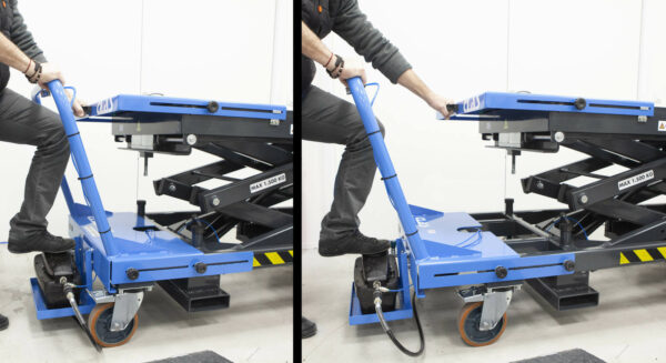 Table elevatrice 1500kg pour batterie ve et organes lourds  - OH 1500 - CLAS Equipements – Image 4