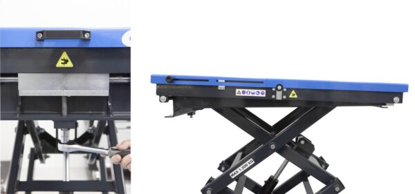 Table elevatrice 1500kg pour batterie ve et organes lourds  - OH 1500 - CLAS Equipements – Image 5