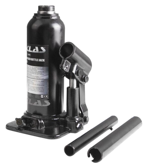 Cric bouteille 4T Ht. de levage 193 à 373 mm - OH 4504 - CLAS Equipements