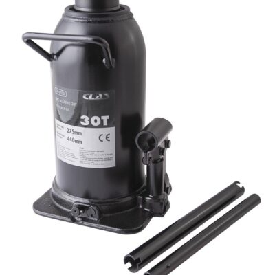 Cric bouteille 30T Ht. de levage 275 à 440 mm - OH 4530 - CLAS Equipements