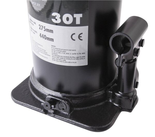 Cric bouteille 30T Ht. de levage 275 à 440 mm - OH 4530 - CLAS Equipements – Image 3