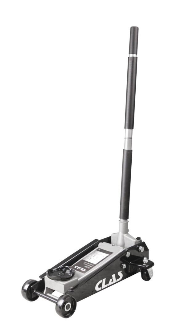 Cric rouleur hydraulique 2.25T H.140 à 490mm - OH 5306 - CLAS Equipements