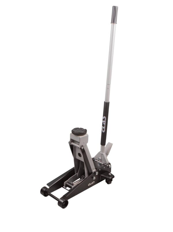 Cric rouleur hydraulique 3T à pédale d'approche H.130 à 465mm - OH 6303 - CLAS Equipements – Image 2