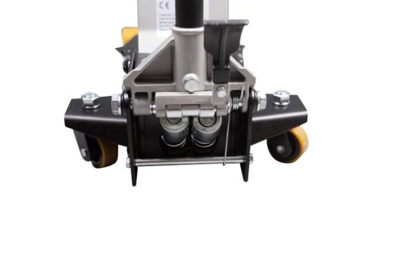 Cric rouleur hydraulique 3T extra plat avec pédale d'approche H.75 à 510mm - OH 7014 - CLAS Equipements – Image 7