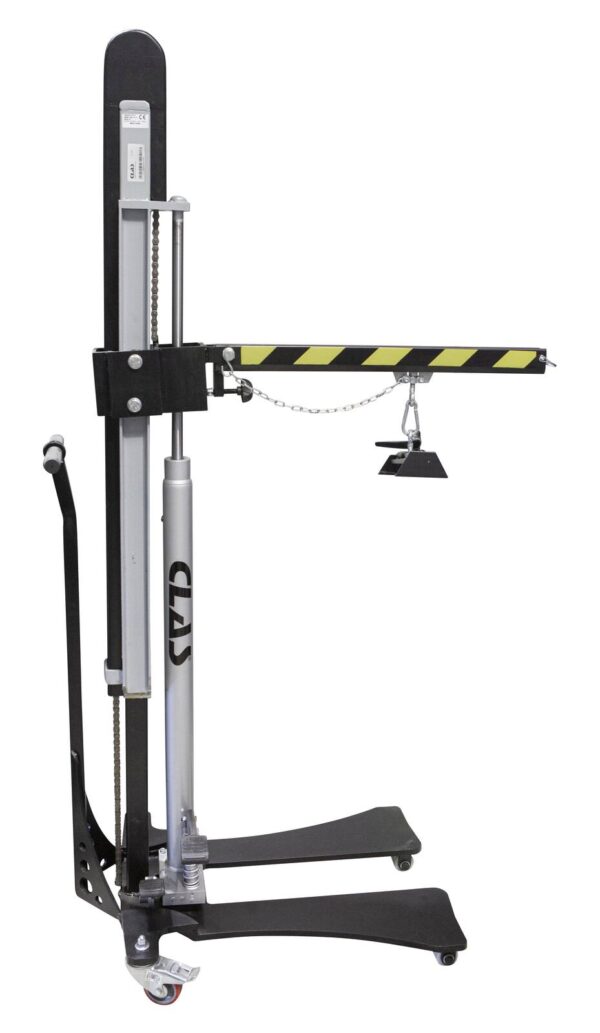 Grue porte batterie/catalyseur poids lourds, autobus et véhicules industriels - OH 8005 - CLAS Equipements