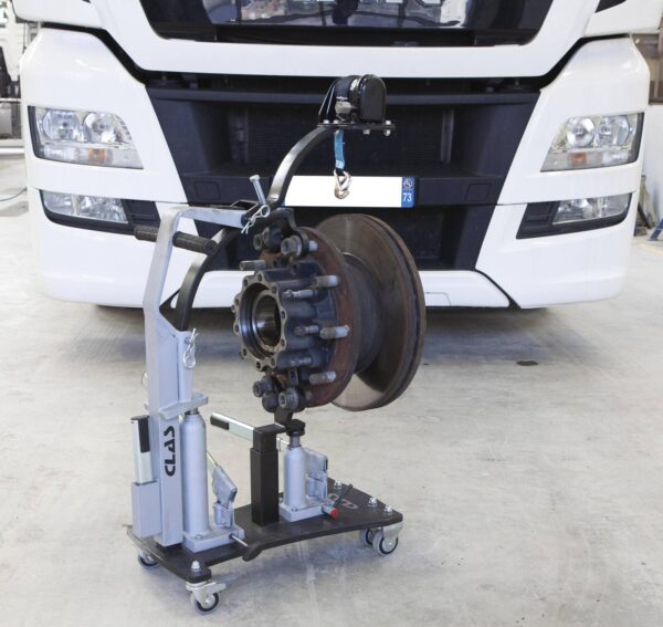 Support moyeux/étriers et tambours de freins poids lourds, autobus et véhicules industriels - OH 8010 - CLAS Equipements – Image 5