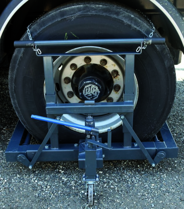 Chariot porte roues poids lourds max. 650 kg - OH 9001 - CLAS Equipements – Image 2