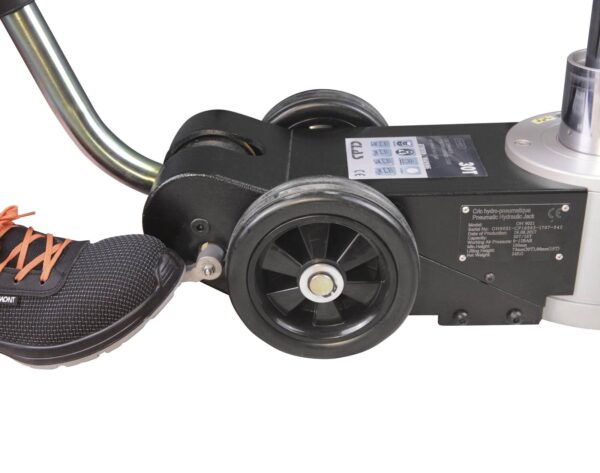 Cric de levage hydropneumatique pliable 15-30T H. 150 à 409mm- OH 9021 - OH 9021 - CLAS Equipements – Image 8
