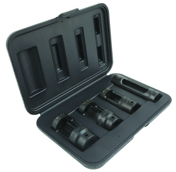 Coffret 4 douilles 1/2" 12 pans CrV pour pose et dépose porte-injecteurs - OM 0070 - CLAS Equipements – Image 3