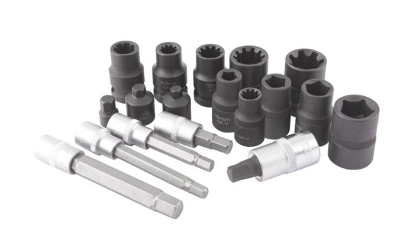 Coffret douilles CrV étrier de frein (18 pcs) - OM 0180 - CLAS Equipements – Image 2