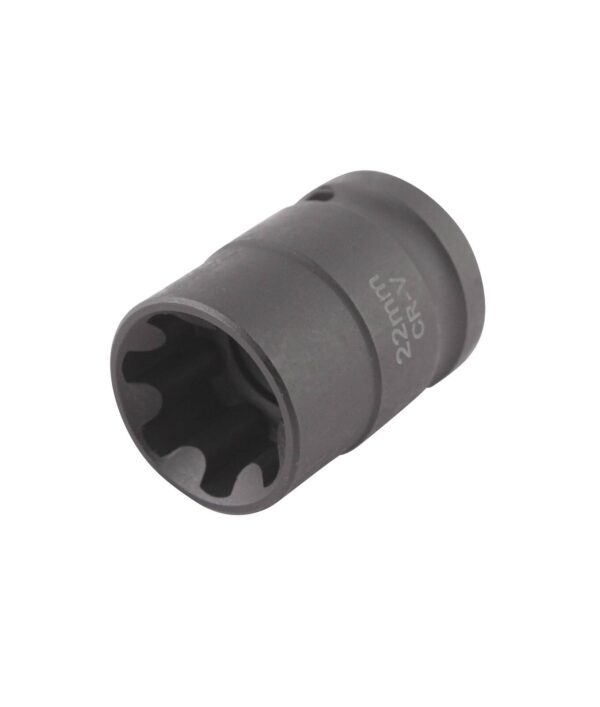 Douille 7 pans 22mm 1/2" CrV pour étrier de frein - OM 0181 - CLAS Equipements – Image 2