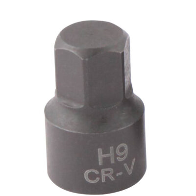 Douille héxagonale 9mm 1/4" CrV pour étrier de frein - OM 0184 - CLAS Equipements