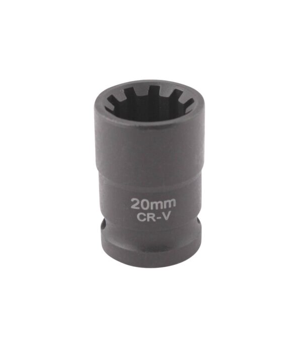 Douille 10 pans 20mm 1/2" CrV pour étrier de frein - OM 0189 - CLAS Equipements