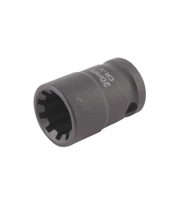 Douille 10 pans 20mm 1/2" CrV pour étrier de frein - OM 0189 - CLAS Equipements – Image 2
