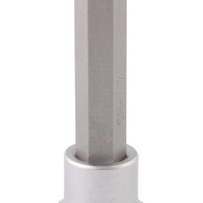 Douille embout héxagonale 7mm L. 45 mm 3/8" CrV pour étrier de frein - OM 0196 - CLAS Equipements