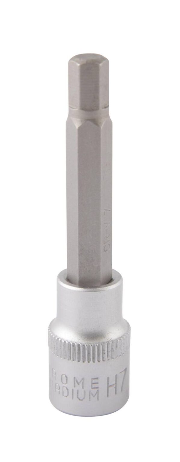 Douille embout héxagonale 7mm L. 45 mm 3/8" CrV pour étrier de frein - OM 0196 - CLAS Equipements