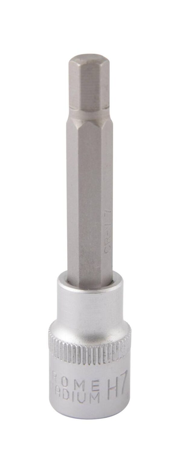 Douille embout héxagonale 7mm L. 45 mm 3/8" CrV pour étrier de frein - OM 0196 - CLAS Equipements