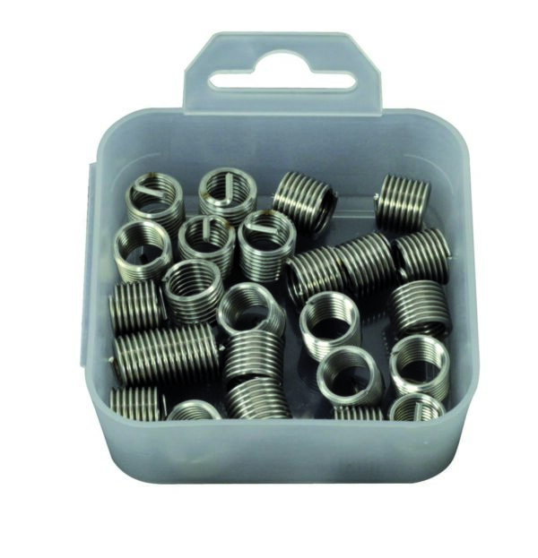 Boite de 25 inserts M5x0,8 Inox pour réparation filetage - OM 0452 - CLAS Equipements