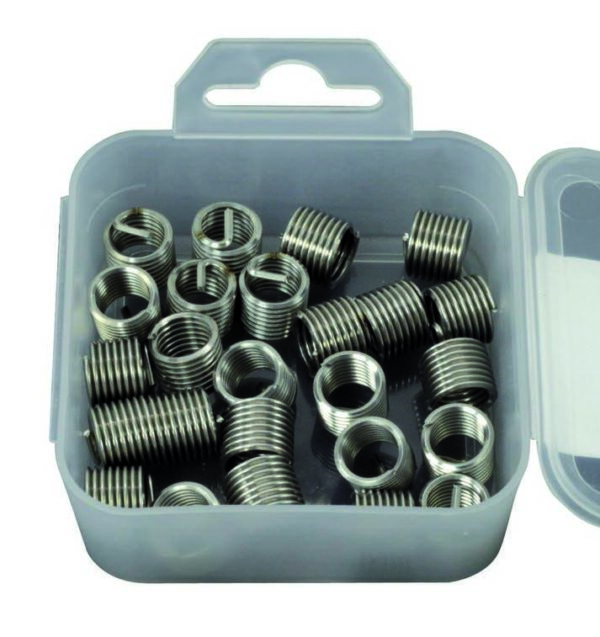 Boite de 25 inserts M8x1,25 Inox pour réparation filetage - OM 0454 - CLAS Equipements