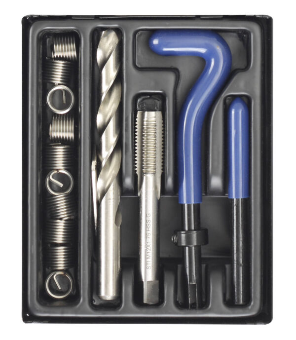 Coffret 25 inserts M10x1.50 mm (réparation filetage) - OM 0489 - CLAS Equipements