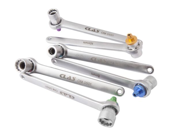 Coffret 6 clés purge de freins et embrayage - OM 0501 - CLAS Equipements – Image 2