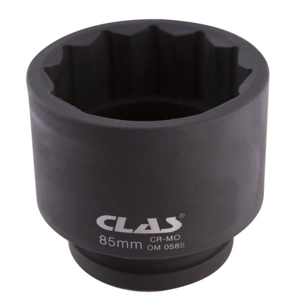 Douille à choc 12 pans 1" ø85mm Cr-Mo - OM 0585 - CLAS Equipements – Image 2