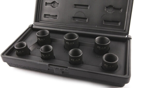 Coffret 7 douilles à choc à filetage inversé ø17 à 26mm 1/2" Cr-Mo pour écrous endommagés - OM 0630 - CLAS Equipements – Image 2