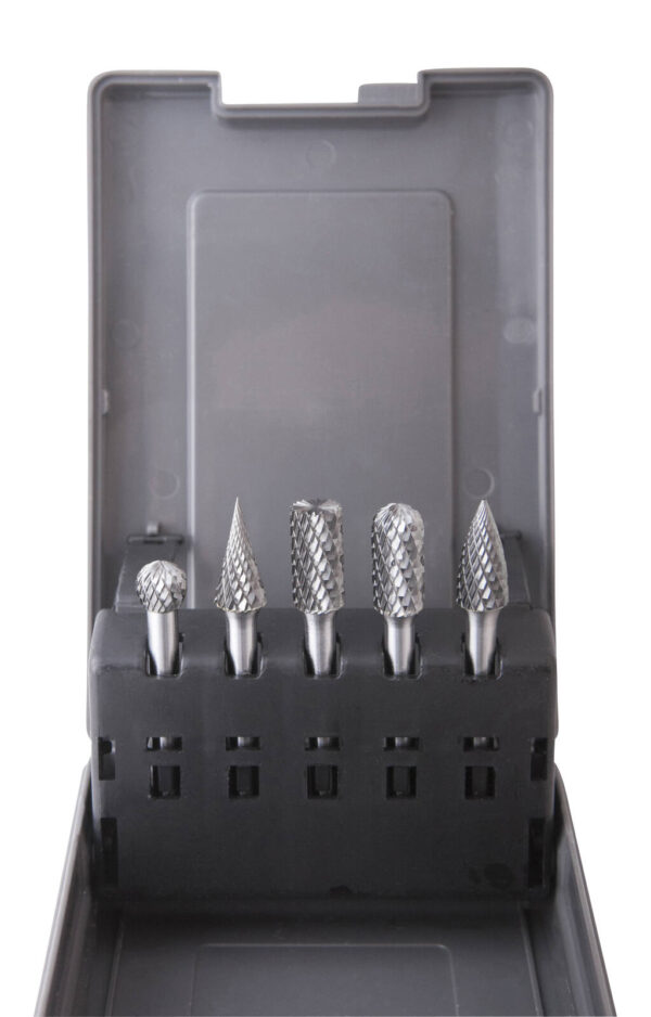 Coffret 5 limes rotatives carbure - OM 0643 - CLAS Equipements – Image 2