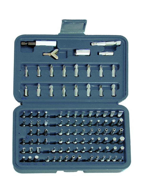 Coffret 100 pcs d'embouts de vissage - OM 0655BL - CLAS Equipements