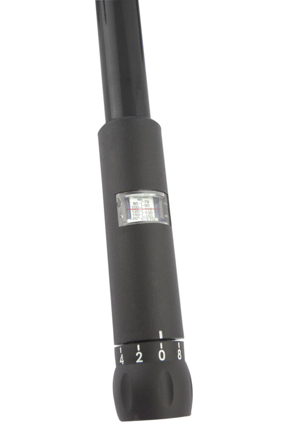 Clé dynamométrique en croix 1/2" 70-170Nm L. 490mm + 3 Douilles 17, 19 et 21 mm - OM 0755 - CLAS Equipements – Image 5