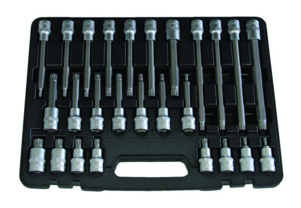 Coffret douilles embouts xzn 1/2" (26 pcs) - OM 2334 - CLAS Equipements