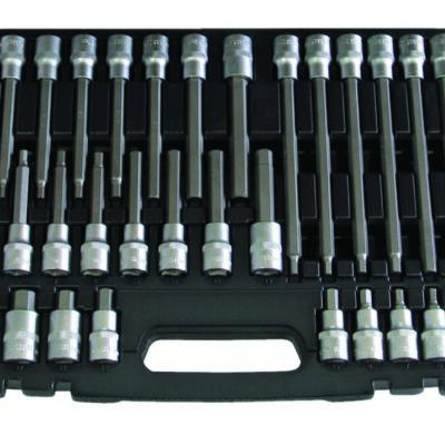 Coffret douilles embout héxagonal 1/2" (30 pcs) - OM 2335 - CLAS Equipements
