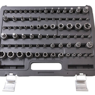 Coffret douilles et douilles embouts ts-torx-torx plus (77pcs) - OM 2338 - CLAS Equipements