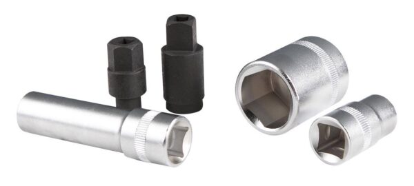 Coffret douilles 3 pans pompes injection bosch 5pcs - OM 3793 - CLAS Equipements – Image 2