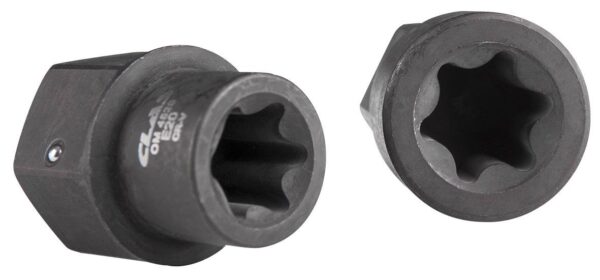 2 douilles Torx femelles E20-E24 CrV pour étriers MAN - OM 4526 - CLAS Equipements