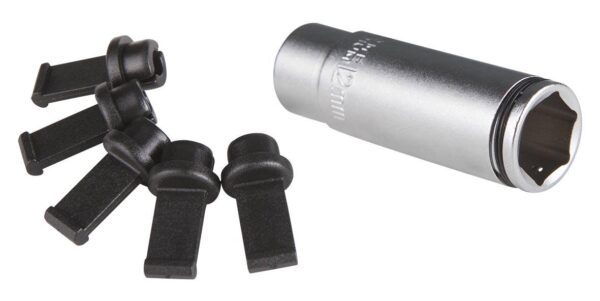Douille bougie psg 12mm 6 pans+capuchons protecteurs psg - OM 6012 - CLAS Equipements