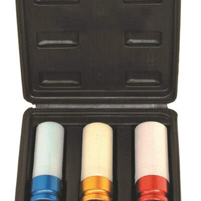 Douilles gainées 1/2" pour jantes alu (3 pcs) - OM 7003BL - CLAS Equipements