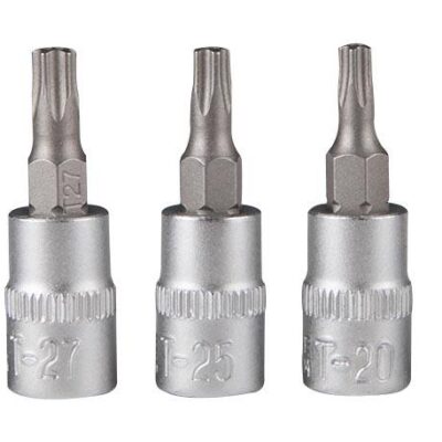 Jeu 7 douilles embouts ts 1/4" Ts10-ts15-ts20-ts25-ts27-ts30-ts40 - OM 7006 - CLAS Equipements