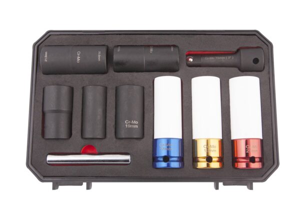 Coffret douille intervention roue 1/2" (10 pcs) - OM 7027 - CLAS Equipements – Image 2