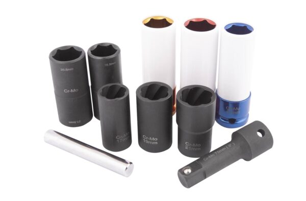 Coffret douille intervention roue 1/2" (10 pcs) - OM 7027 - CLAS Equipements – Image 3