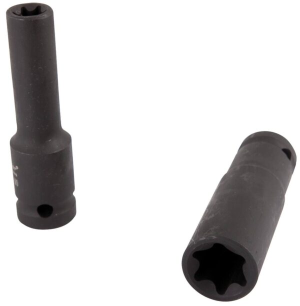 Coffret douilles choc 1/2" L.76mm e10 à E24 (9 pcs) - OM 7047 - CLAS Equipements – Image 2