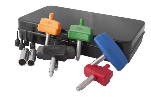 Kit intervention tpms 5 tournevis dynamométrique limiteur de couple - OM 7097 - CLAS Equipements – Image 2